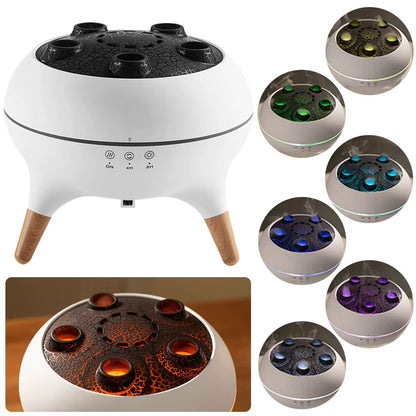 Dynamic Jellyfish Air Humidifier with Colorful Night Lights Cool Mist Humidifier Air Diffuser Humidifier for Home Office Bedroom