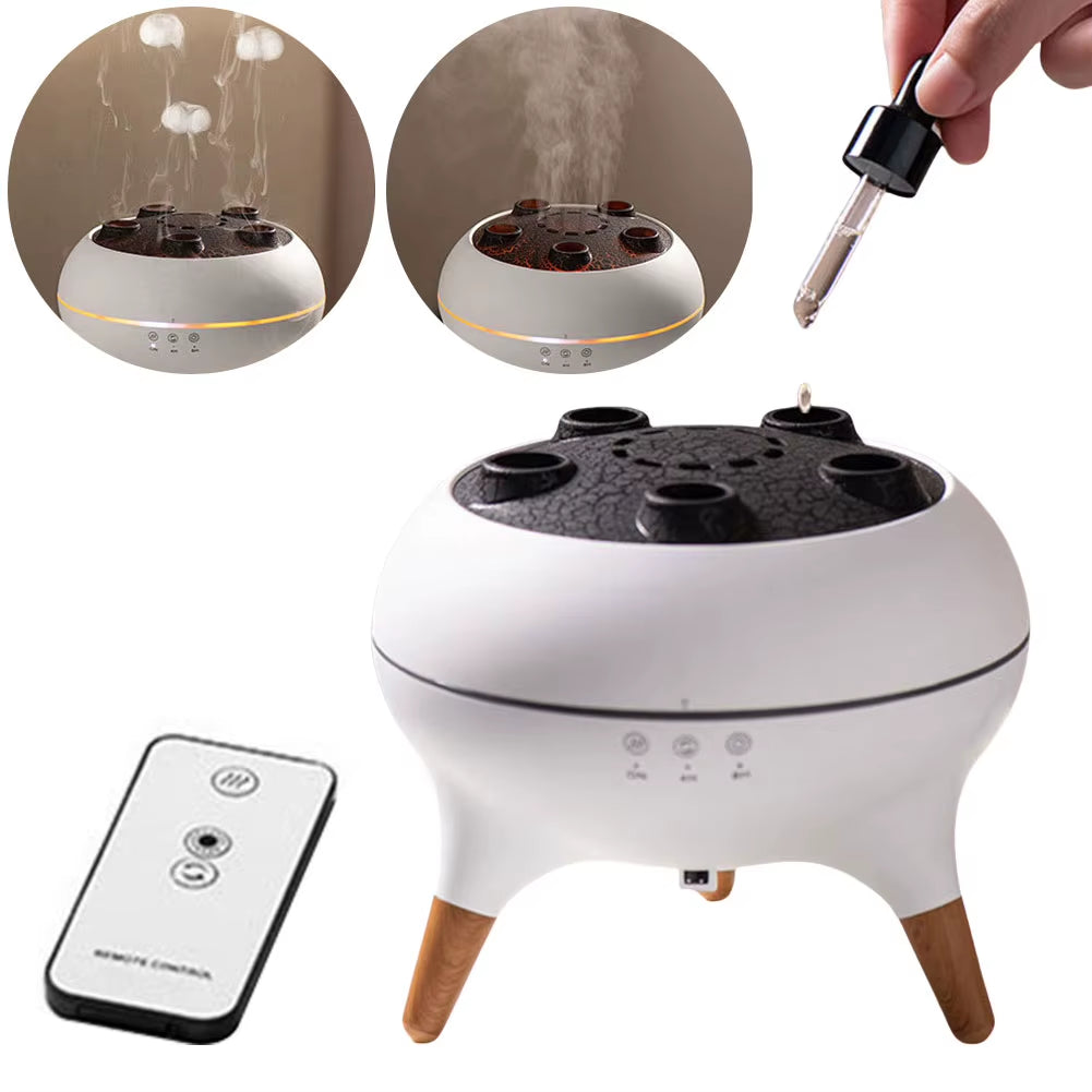Dynamic Jellyfish Air Humidifier with Colorful Night Lights Cool Mist Humidifier Air Diffuser Humidifier for Home Office Bedroom